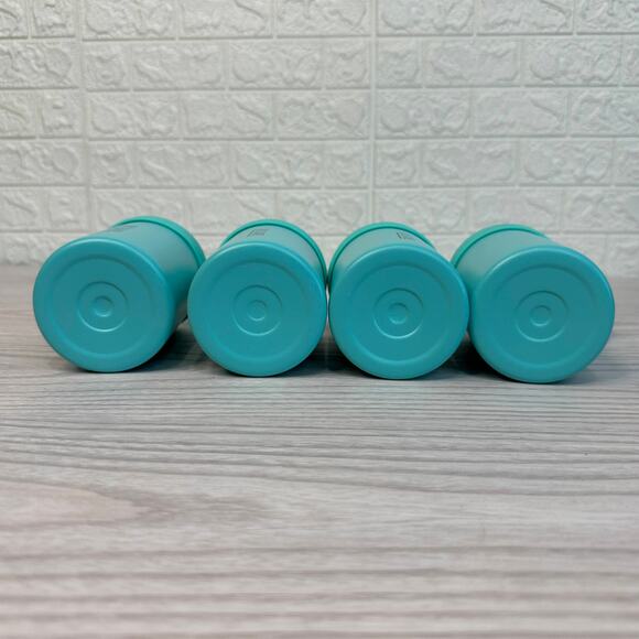 Bay & Barrel Beer Can Bottle Stubby Holder Set of 4 Stainless Steel 375 ml Teal - Picture 5 of 7
